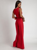 2-piece set, wide pants and red blouse AZRHP3868